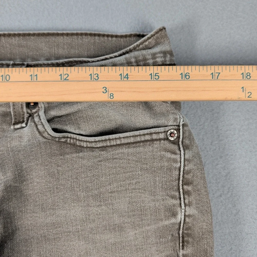 Levi's 511 Jeans Men's 32x32 Gray Tencel Blend Slim Fit Denim‎ Jeans Casual